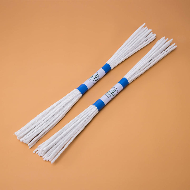 [Australia] - 16 Inch Long Soft Bristle Pipe Cleaner 48 Count 