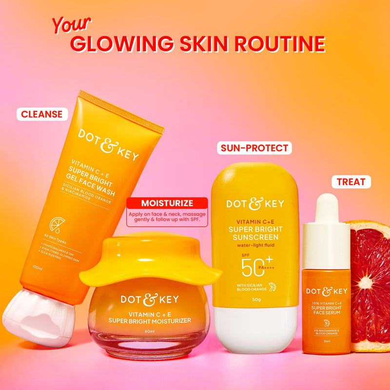Dot & Key Vitamin C & E Sorbet Face Moisturizer | Lightweight Oil-Free Daily Cream | For All Skin Types | 2.02 fl oz (60 ml)