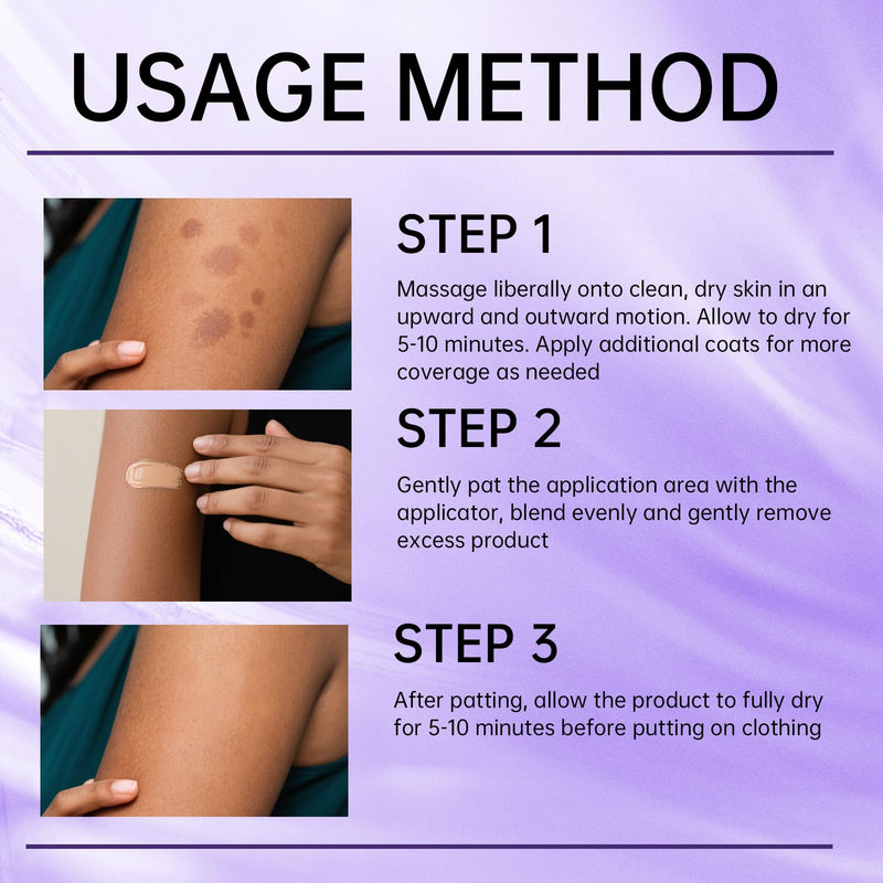 [Australia] - Body Coverage Perfector with Brush - Waterproof Leg & Body Makeup for Skin Imperfections & Uneven Tone, Transfer-Resistant Natural Finish Concealer, Flawless Looking Legs (Golden Radiance) Golden Radiance 