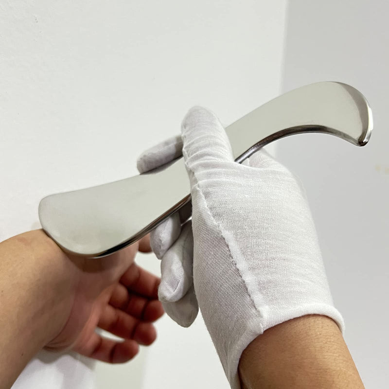[Australia] - 3 in 1 Stainless Steel Gua Sha Muscle Scraper Massage Tool IASTM Tool Set for Soft Tissue Therapy and Reduce Shoulder,Arms,Back, Legs, Muscle Pain（3-Set） Style:XS6 