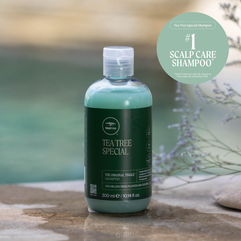 Tea Tree Special Shampoo, Deep Cleans, Refreshes Scalp, For All Hair Types, Especially Oily Hair 10.14 Fl Oz (Pack of 1)