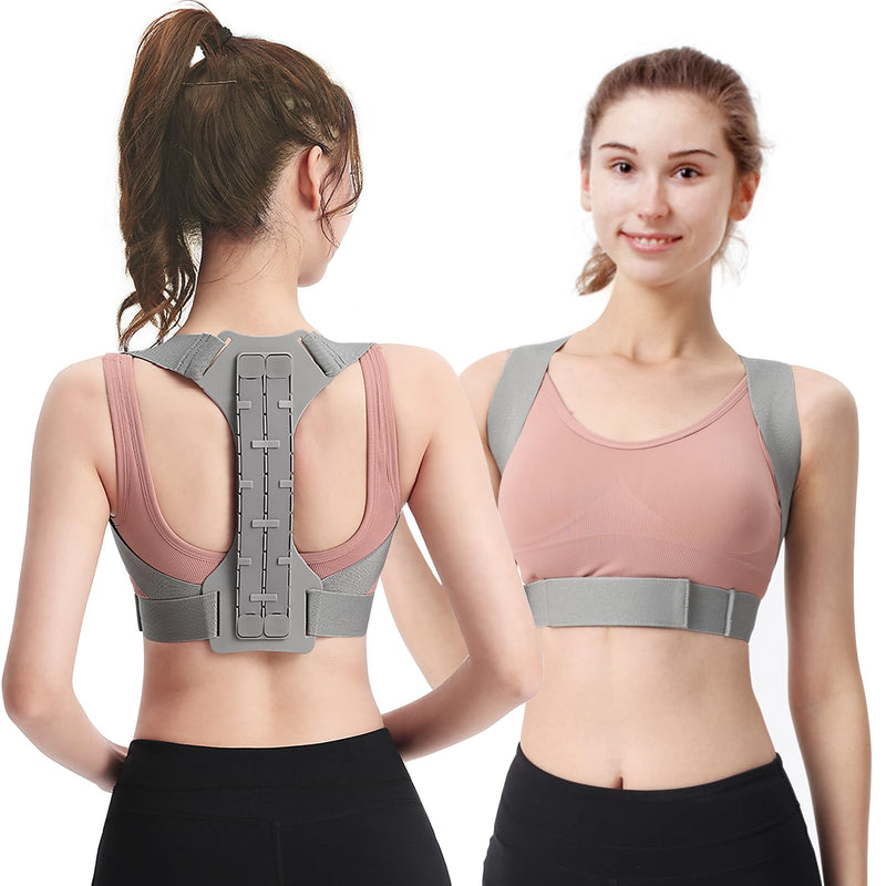 Posture Corrector for Women and Men, Adjustable Back Straightener, Upper Back Support Brace, Hunchback Posture Corrector - Relieves Neck, Shoulder, Back Pain Medium