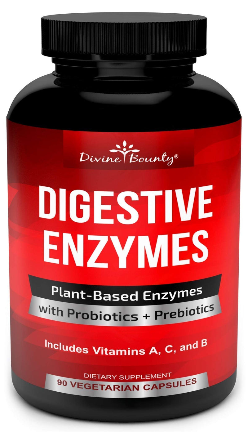 Divine Bounty Digestive Enzymes with Probiotics & Magnesium Citrate Bundle