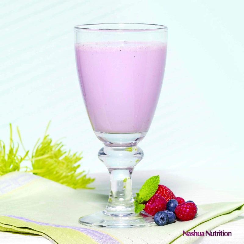 Meal Replacement Smoothie - Berry Creme - High Protein 15g - Low Carb - Vitamins and Minerals - (7/Box)