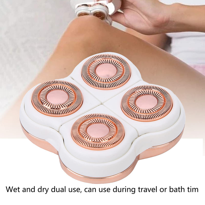 [Australia] - Hair Remover Replacement Head, Electric Hair Remover Body Hair Shaver Machine Head Legs Hair Remover Replacement Heads for 4 Head Hair Remover, 2.4 x 2.4 x 0.8in 