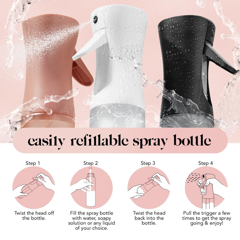 Kitsch Spray Bottle (Whites) & Shower Head Filter with Discount