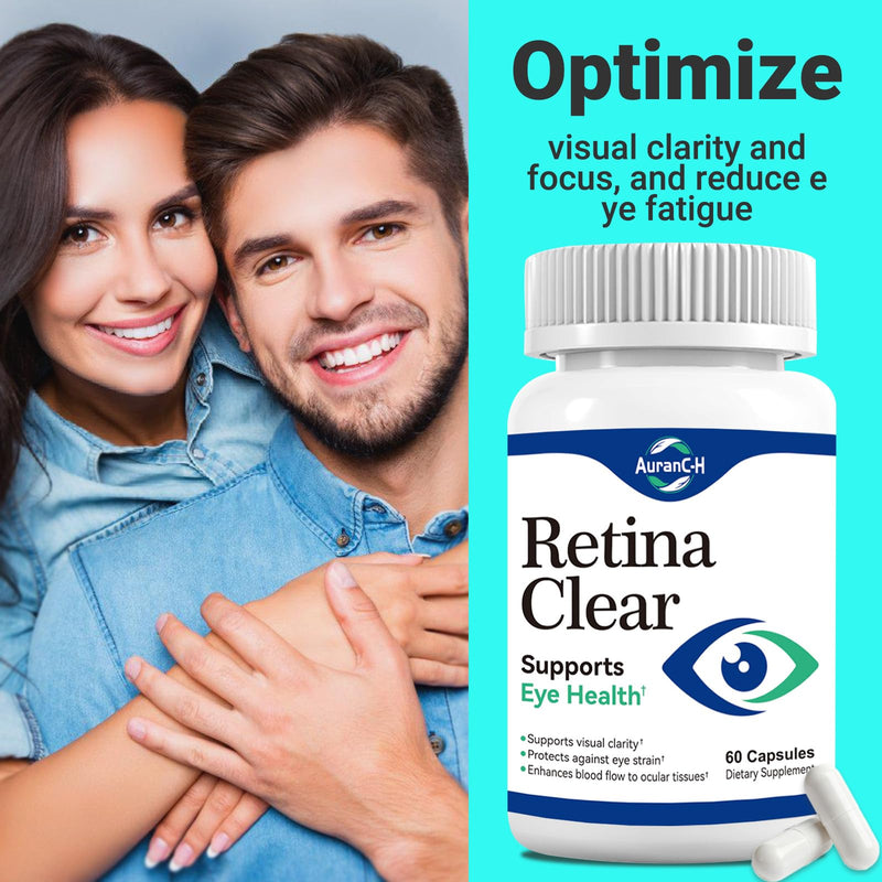 Lutein Supplement for Eyes, Vision Support – Eye Health Formula with Lutein, Zeaxanthin, Quercetin, Vitamin A, Zinc, & Bilberry – Supports Visual Clarity, Focus & Eye Fatigue Relief – 60 Capsules