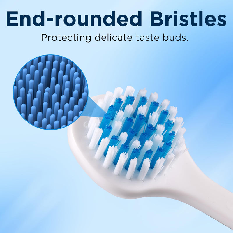 [Australia] - Tongue Brush (6 Pack), Tongue Cleaner for Adults & Kids, Oral Hygiene Essentials 