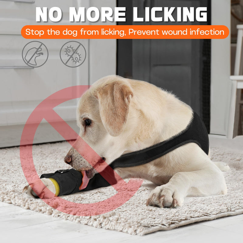 Dog Recovery Sleeve for Front Leg, Breathable Dog Leg Sleeve Stops Licking Wound Protection Fits Small Medium Large Dogs Right Front Leg, 2XL - PawsPlanet Australia