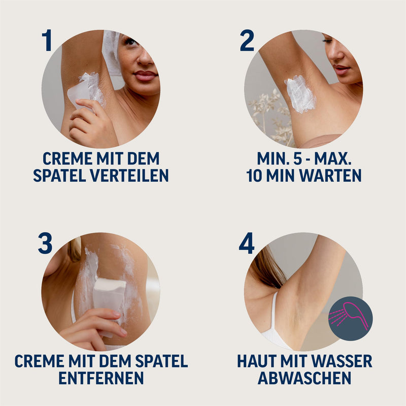 [Australia] - Veet PURE Hair Removal Cream - Suitable for sensitive skin - Use for bikini & underarms - 100 ml tube with curved applicator and spatula 100 ml (pack of 1) 