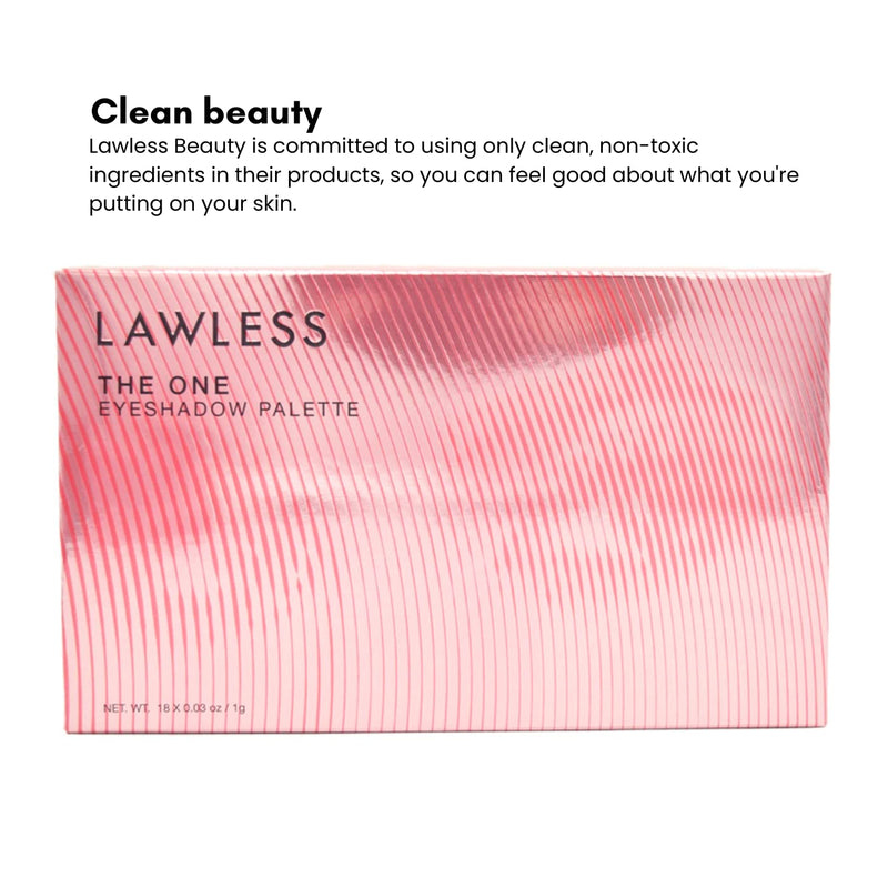 [Australia] - LAWLESS The One Talc-Free Eyeshadow Palette 18 x 0.05 oz/ 1.4 g 