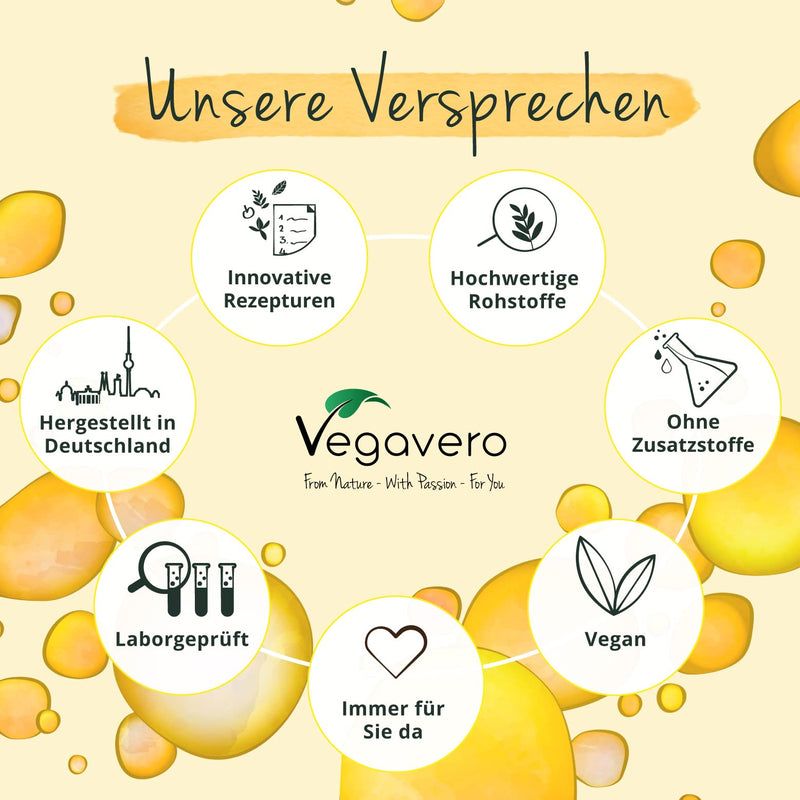 [Australia] - Organic Lecithin Capsules | 1800 mg from sunflower | Vegan | Cold pressed | 15% Phosphatidylcholine | no soy | 120 pieces | Vegavero® 