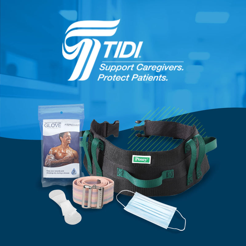 TIDI Posey Hipsters, Unisex, Medium – Qty: 1 – Washable, Comfortable, Low-Profile Hip Protection Pads – Hip Protectors for Elderly Care, Seniors & Home Care (6016M) Hipsters Standard Brief