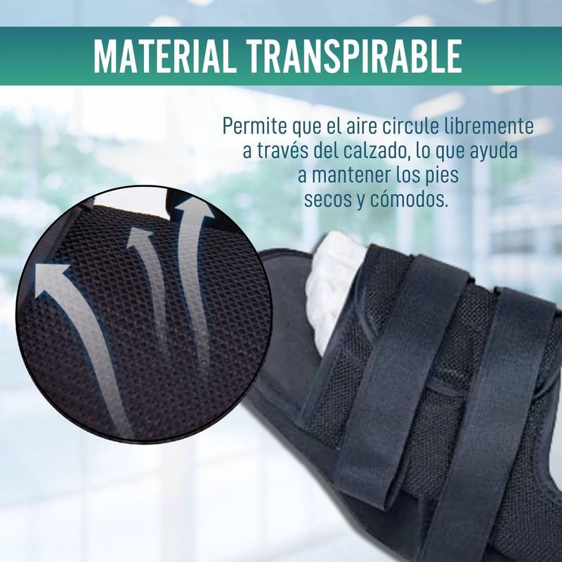 [Australia] - OrtoPrime Post-Operative Shoe with Adjustable Stem Orthopedic Shoes for Foot Surgery Double-Sided Post-Surgical Shoe (Size L (42-44) TALLA L (42-44) 