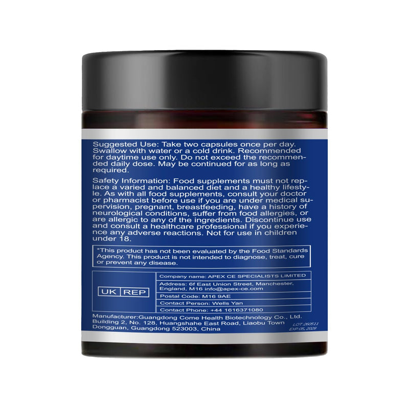 NMNH Supplement, 120 Capsules - 10-in-1 Blend with Resveratrol & Quercetin, NAD+ Alternative, Antioxidant Support for Energy & Cellular Health, High Absorption, Vegan, 2 Month Supply