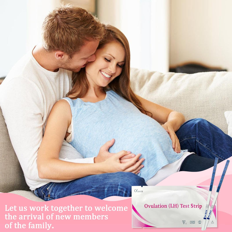 [Australia] - Pack of 50 ovulation test strips, fertility test for women, 25 miu/ml optimal sensitivity, accurate tracking of the ovulation test, quick and accurate results 