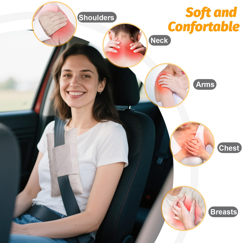 Arm Sling Cushion for Neck, Adjustable Sling Neck Cushion Pillow, Cotton Shoulder Support Pad with Seamless Design for Chest Heart Mastectomy Surgery Recovery Gifts