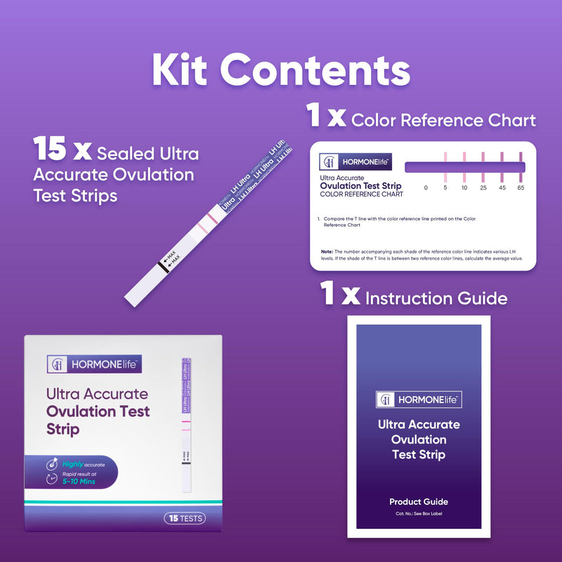 Ultra Accurate LH Ovulation Test Strips LH Fertility Tests | Track LH Patterns With Sensitive Fertility Tests Designed To Help Identify Peak Fertility At Home