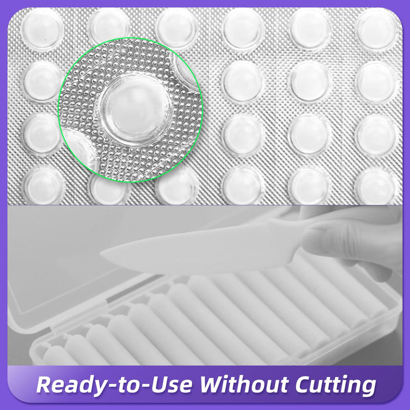 [Australia] - Orthodontic Wax for Braces - 240 Dental Wax Dots | Hygienic Individual Wraps, Mint Flavor 240 Count 