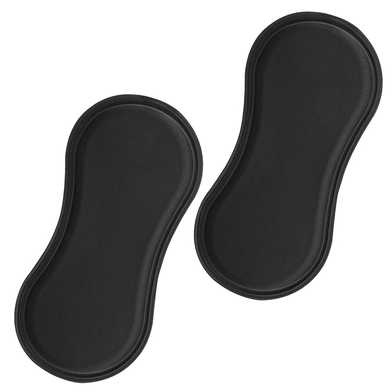 Wehhbtye 2Pcs Post Surgery Lipo Foams, Abdominal Side Compression Board, 11.8'' x 5.5'' Black Lipo Foam Lateral Protector for Post Surgery Recovery Waist Filling Skin Anti-Sagging 2pc