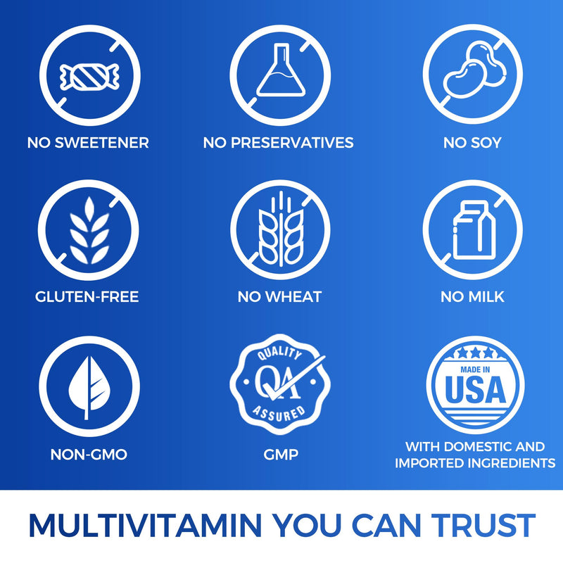 Vitamin World Ultra 360 Multivitamin for Men, Energy & Performance Support | Men's Multivitamin with Herbs & Antioxidants, Vitamins A, C, D, E & B12 plus Zinc for Immune Support, 180 Caplets