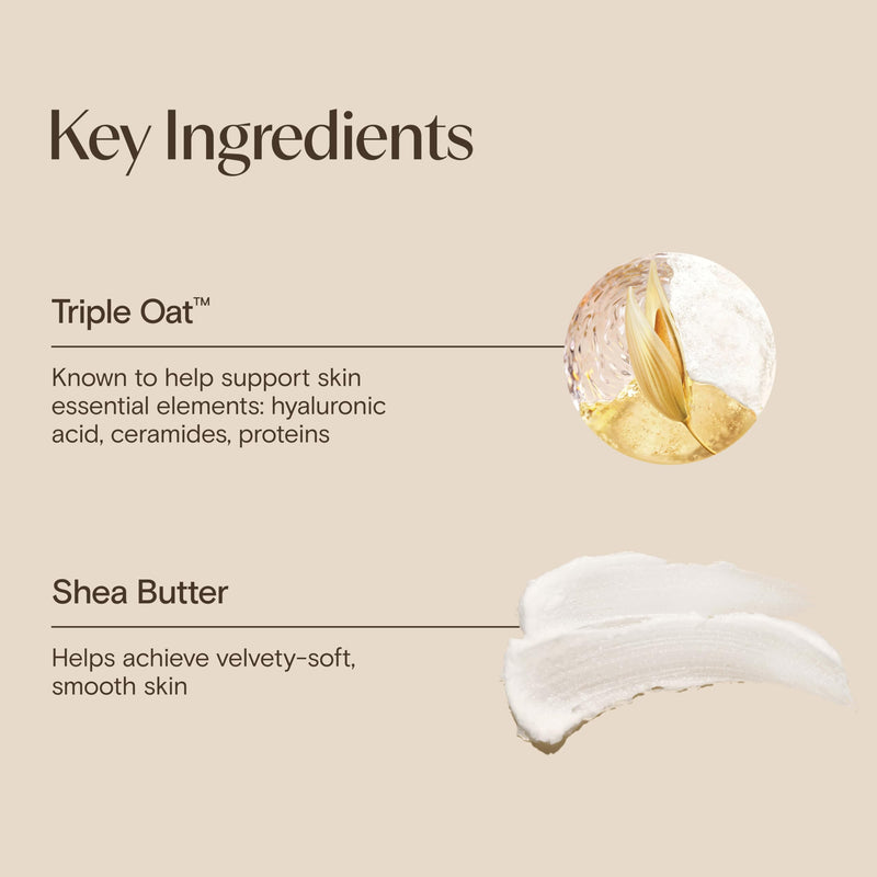 Aveeno Skin Relief Moisturizing Body Lotion Heals Very Dry, Sensitive Skin, Fast-Absorbing Lotion with Soothing Triple Oat & Shea Butter Formula, Fragrance Free Lotion, Non-Comedogenic, 33 Fl Oz 33 Fl Oz (Pack of 1)