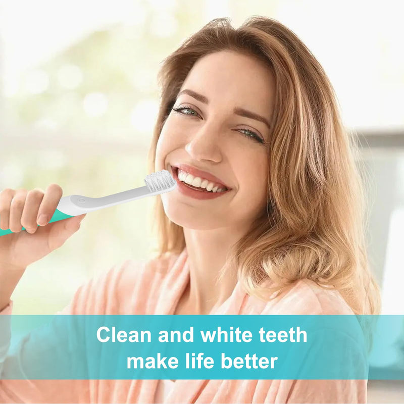[Australia] - Toothbrush Replacement Heads for Quip - Adult Refill Electric Toothbrush Heads, Light Grey, 4-Pack 