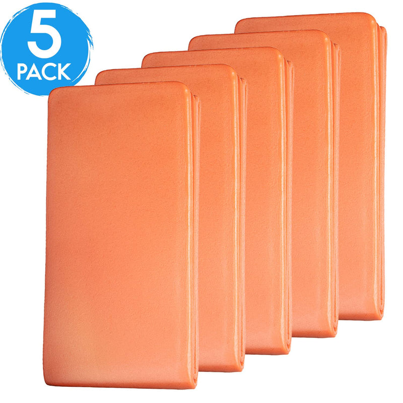[Australia] - NOVAMEDIC Pack of 5 First Aid Padded Universal Aluminum Splints - 36 inch, Brace for Splinting Hands, Legs, Wrist, Ankle and Fractured or Injured Limbs, Flat Folded, Waterproof 