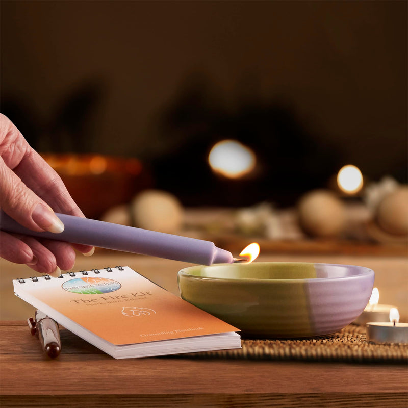 [Australia] - The Fire Kit ‚Äì Turn Over a New Leaf This Fall - Burn Negative Thoughts for Stress Relief and Healing - Care Kit By Two Sage Sisters 