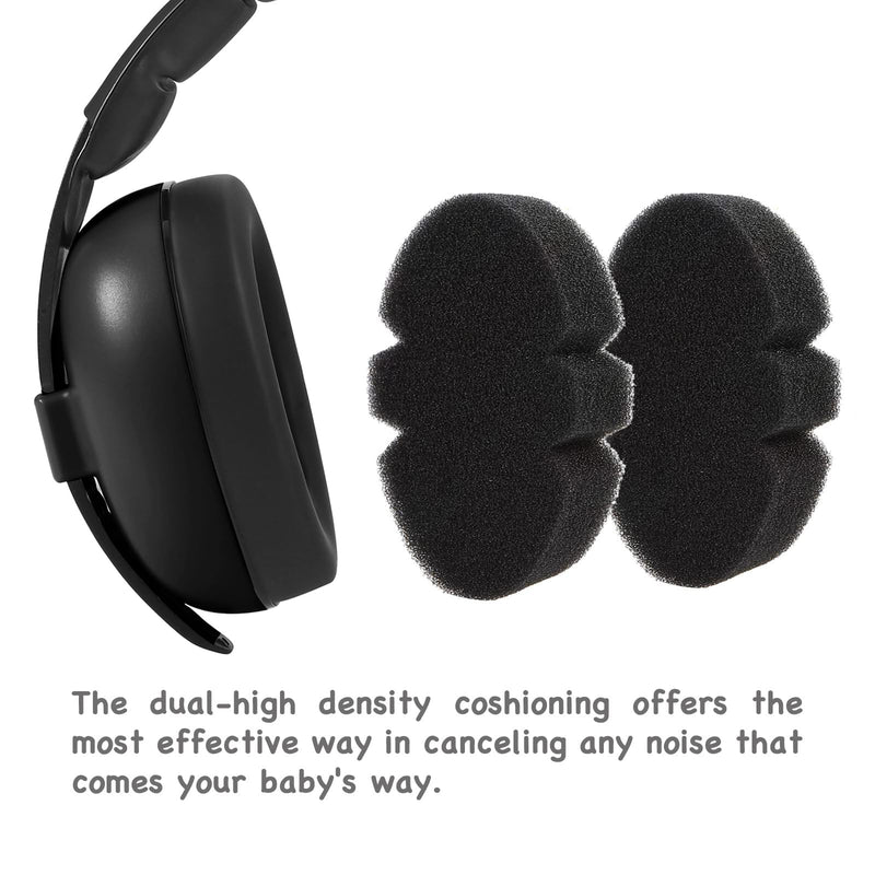 [Australia] - PandaEar Infant Baby Noise Cancelling Headphones - Baby Ear Muff for Noise Protection, 0-24+ Months, Comfortable Baby Ear Protection, Baby Headphones for Noise - Ideal for Travel Airplane 