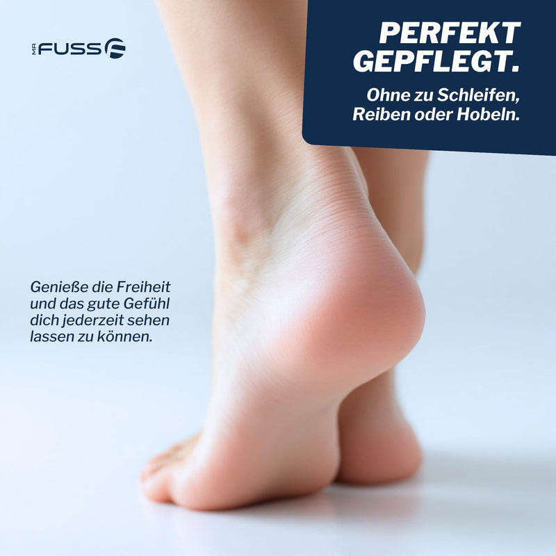 [Australia] - Mr. Fuss® Starter Kit 7-piece Edition Excell callus remover system package for gentle removal, including for manicures 