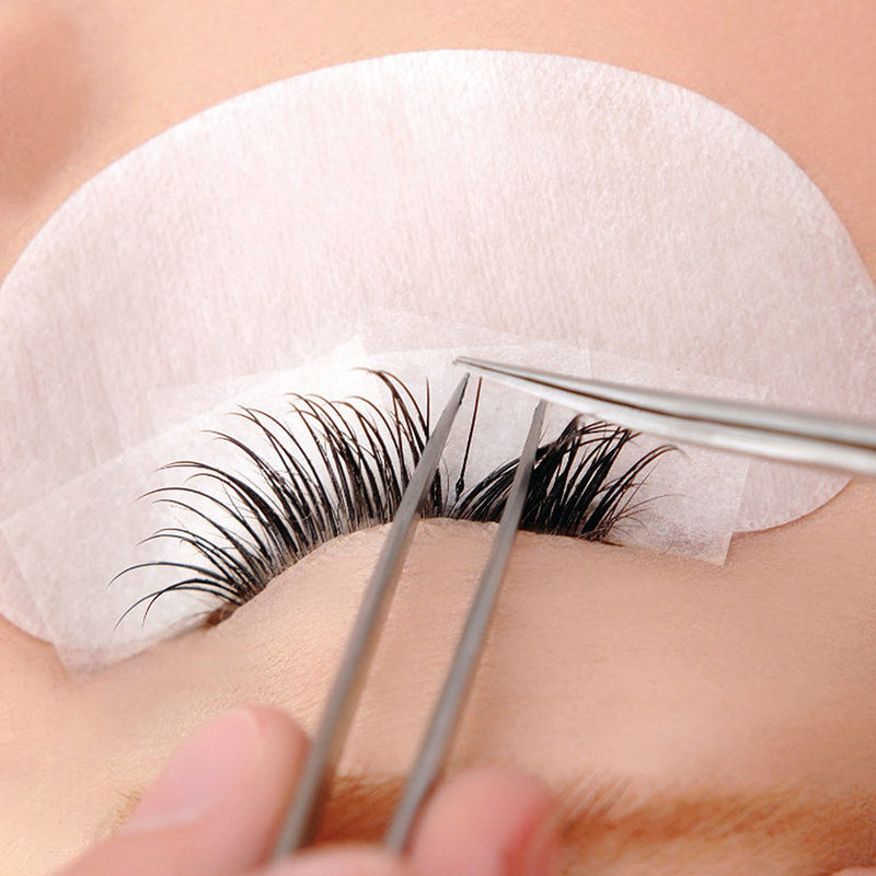 14cm Metaleks Lash Tweezers Japanese Steel Lash Extension Tweezers 45 Degree Angular Tip. (Golden Titanium Coated.)