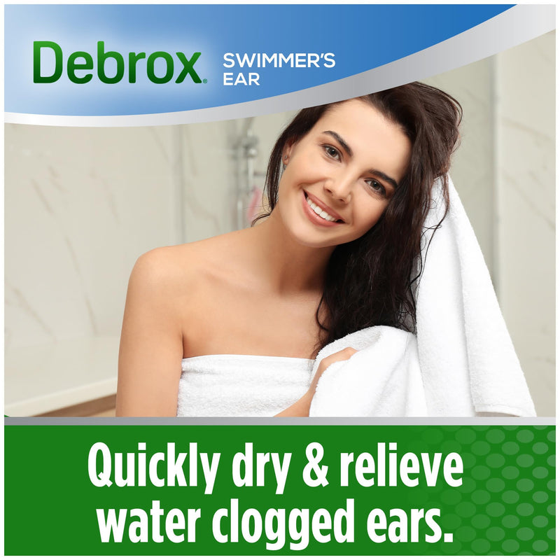 [Australia] - Debrox Swimmer’s Ear Drops, Ear Drying Drops for Adults and Kids, 1 Fl Oz 1 Fl Oz (Pack of 1) 