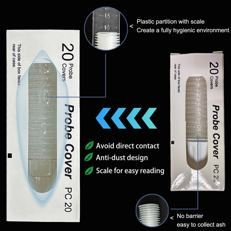 [Australia] - Disposable Ear Thermometer Probe Covers - 1000pcs Upgraded Version Thermometers Lens Filters Refill Caps for All Braun Thermometer Digital Thermometer Protective Cover for Baby Adults Kids Infant 1000 pcs 