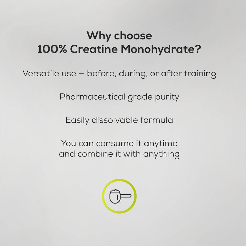 BioTechUSA 100% Creatine Monohydrate | Pharmaceutical-Grade Creatine | Micronized | Vegan | Glutenfree, 300 g, Pineapple-Mango