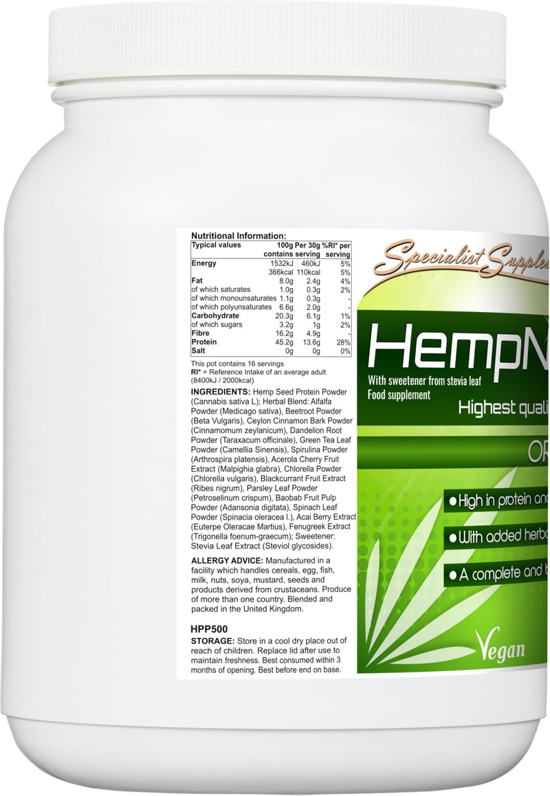 HempNourish Protein Powder 500g