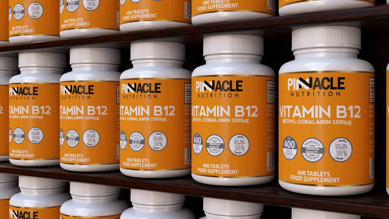Vitamin B12 1500mcg - Methylcobalamin - 400 Tablets - 13 Month Supply 1 count (Pack of 1)