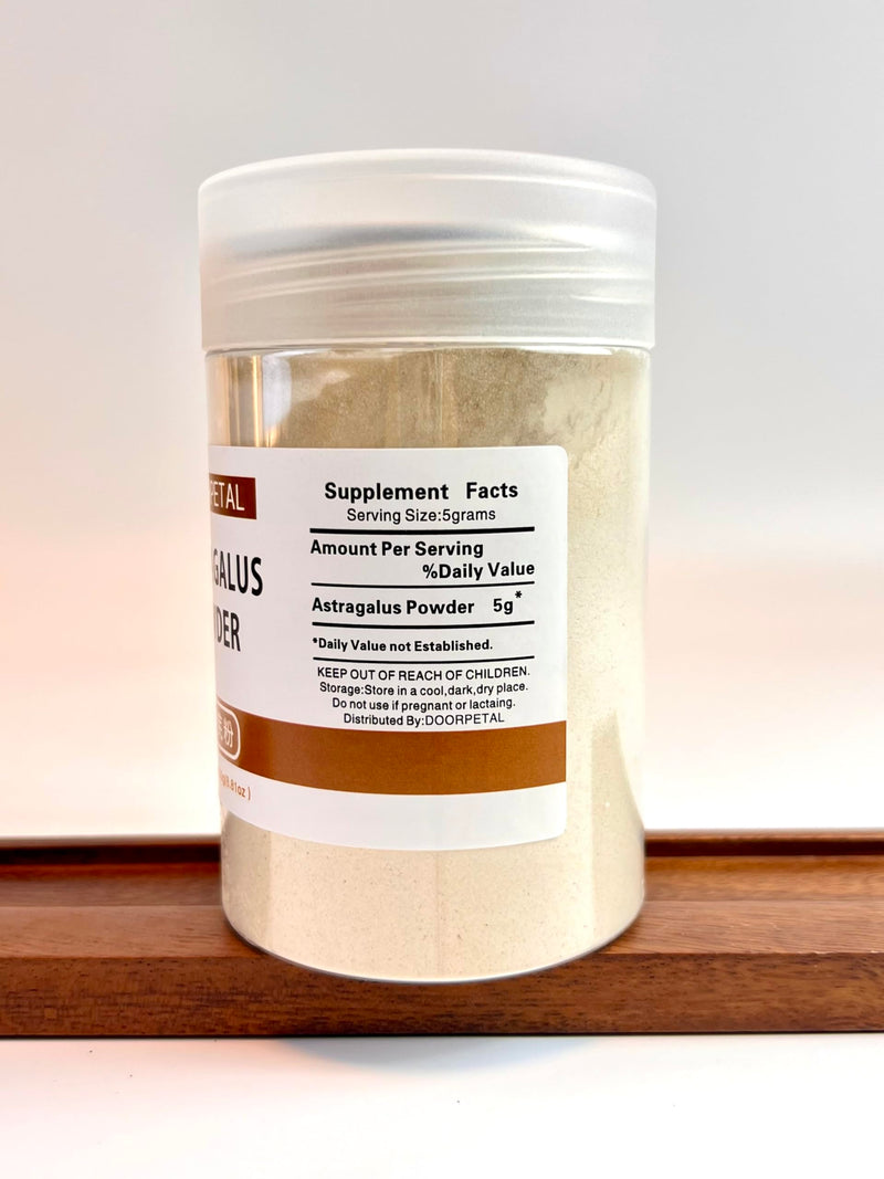 [Australia] - Astragalus membranaceus Powder-8.81oz/250g-Pure Natural Chinese Herbal Medicine -ÈªÑËä™Á≤â- Herbal Supplement -for Tea & Soup 