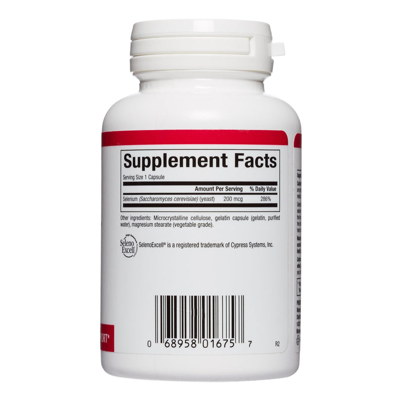 [Australia] - Natural Factors, SelenoExcell Selenium 200mcg, Antioxidant & Immune Support, 90 Capsules Standard Packaging 