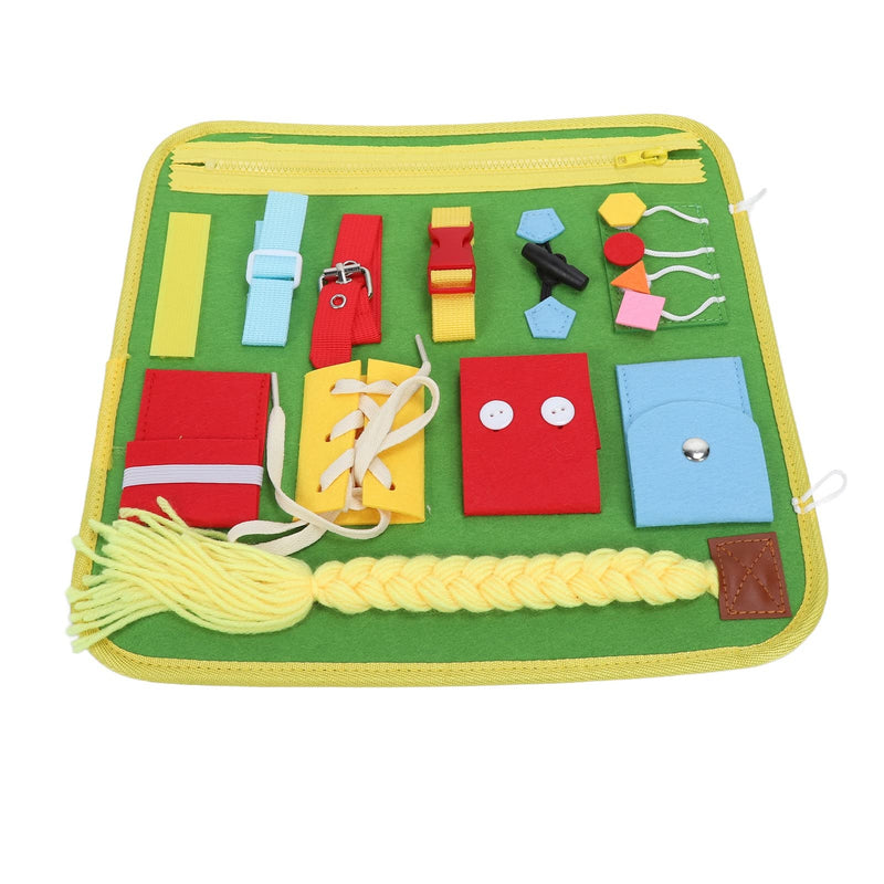 [Australia] - Fidget Blanket for Elderly, Fidget Blanket for Dementia, Dementia, Alzheimer's Products, Anxiety Relief, Improves Mental Stimulation, Therapeutic Tool for Autistic Dementia, Sensory 