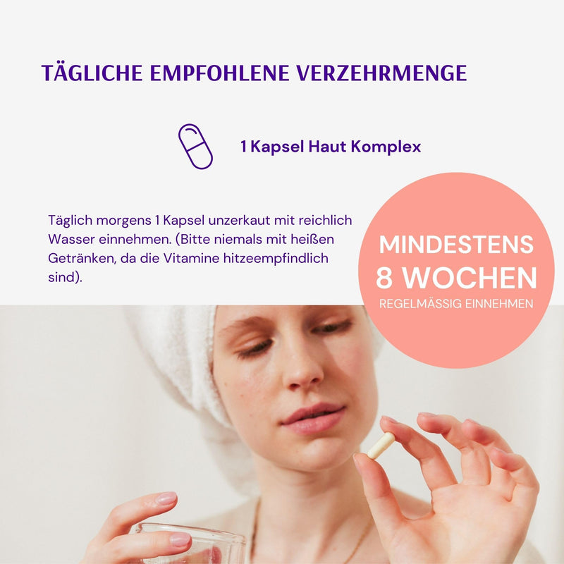 [Australia] - HER ONE - 14in1 skin complex - beauty capsule with award-winning SkinAx²™ formula, radiant skin, 30 vegan capsules 