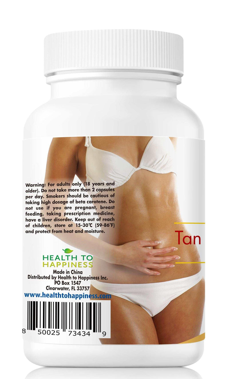 [Australia] - Tan Optimizer Plus+ – Tanning and Skin Health Supplement with Beta Carotene, L-Tyrosine, Collagen, and Vitamins | Immune System & Antioxidant Support | 30 Count 