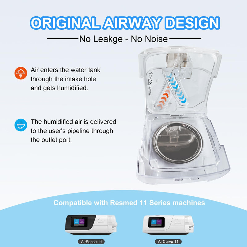 [Australia] - Replacement Water Chamber Tank for Resmed AirSense 11 and Aircurve 11 Machine 