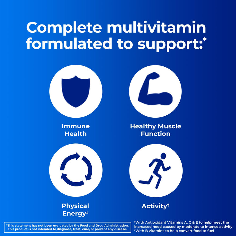 One A Day Men’s Pro Edge Multivitamin, Supplement with Vitamin A,C,D, E and Zinc for Immune Health Support and Magnesium for Healthy Muscle Function, 50 Count 50 Count (Pack of 1) Supplement Tablet