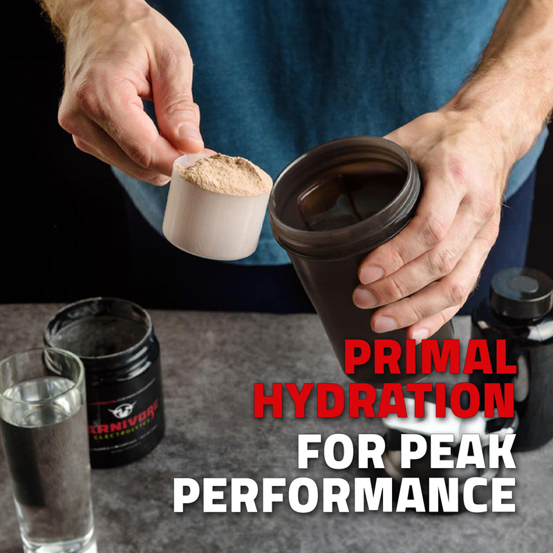 [Australia] - Premium Hydration Powder for Carnivore Diet - Balanced Electrolyte Support, Zero Carb, Keto Friendly - Supplement for Optimal Energy & Recovery - 90 Servings (Unflavored) Unflavored 