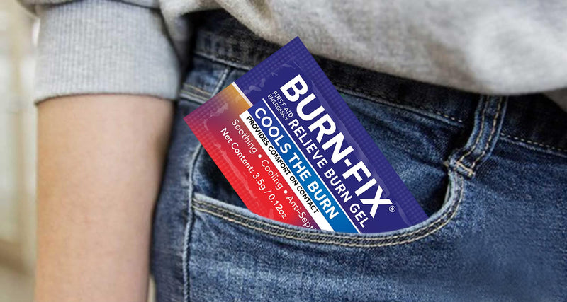 [Australia] - BurnFix¬Æ Hydrogel Burn Gel Packets ‚Äì 3.5 g Soothing First Aid Burn Cream for Instant Cooling Relief on Minor Burns, Sunburns & Scalds ‚îÇ Ideal Emergency Kit Essential (Pack of 25) 