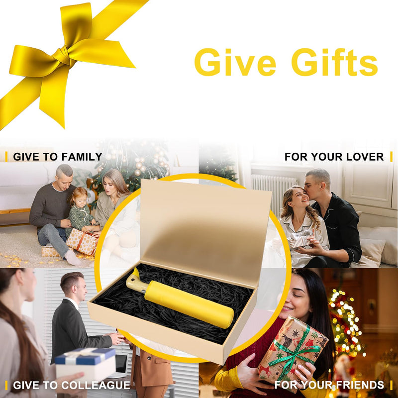 Yellow Duck Auto Umbrella - Travel Folding Fancy Lemon Night Umbrellas Windproof Mini Duck Handle for Women Girls Boys Teens
