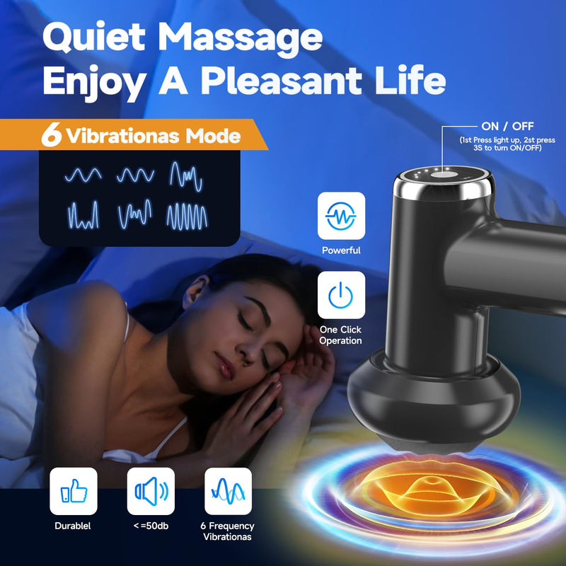 [Australia] - Anti Cellulite Massage Tool, Body Sculpting Machine for Women, Lymphatic Drainage Device with Lipo Roller, Handheld Home Use for Belly Fat, Stomach, Thighs & Buttocks Sculpting (Black) Black 