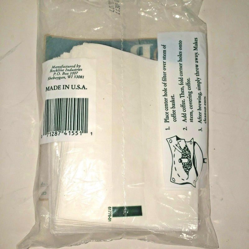 [Australia] - Brew Rite Rockline Wrap Around Percolator Coffee Filters (Pack of 3) 1-pack 