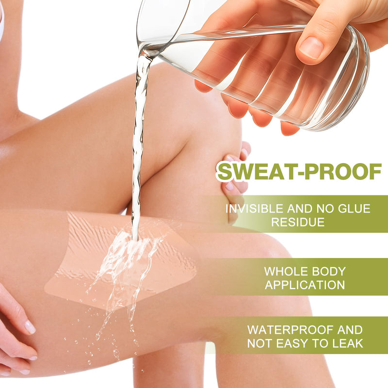 [Australia] - 50PCS Thigh Lift Tape - Lift and Glow Patches Legs Invisible Waterproof Adhesive Body Tape, Anti Friction Invisible Patchs for Daily Use 